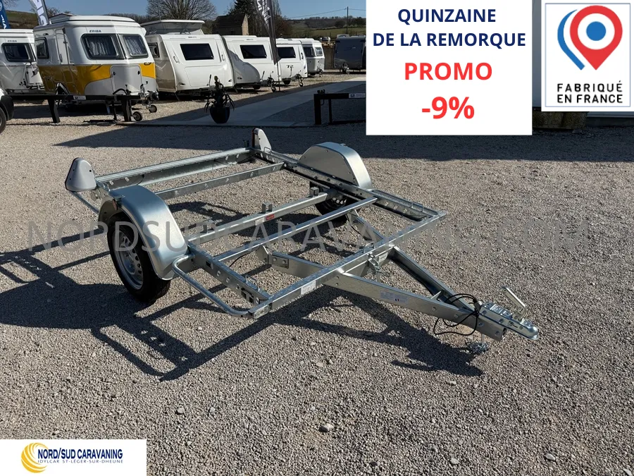 REMORQUE CHASSIS NU 2M 